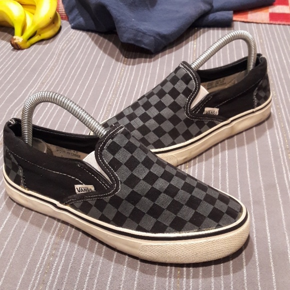 checkered vans womens size 6